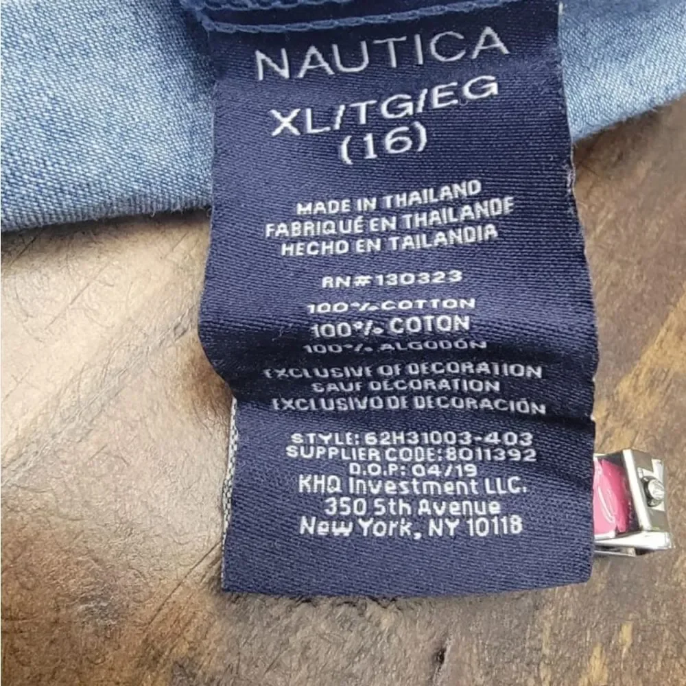 Nautica denim light
